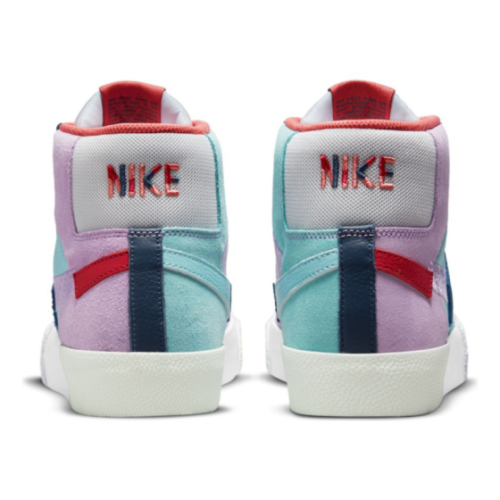Кеды Nike SB Zoom Blazer Mid Premium DA8854-500 (lilac-court blue)