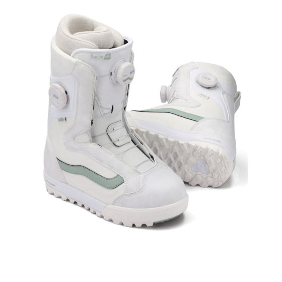 Ботинки Для Сноуборда Женские Vans Encore Pro 30Th Anniversary VN0A3TFQFC21 (white-gray-olive)