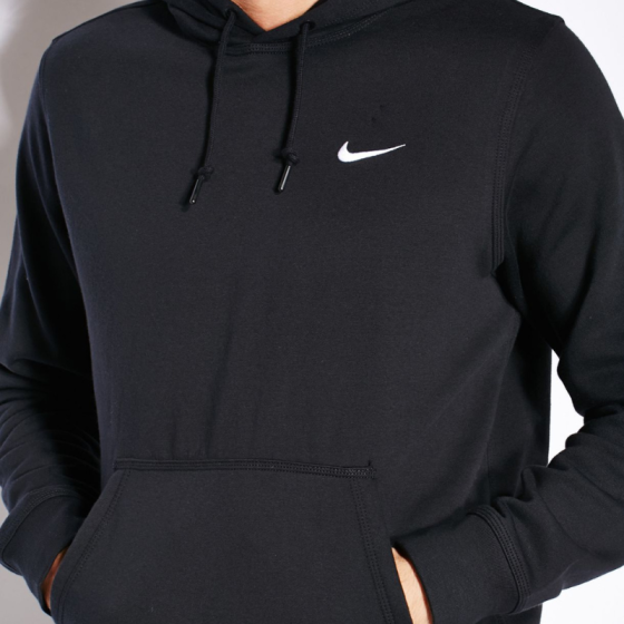 Худи Nike Club Swoosh Fleece Hoodie 916271-010 (black)