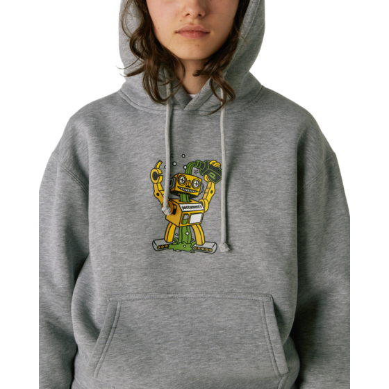 Худи Postaments Alkobot post-alkohoodhg-24 (heather grey)