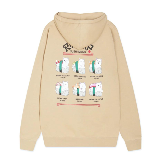 Худи Ripndip Sushi Nerm Hoodie RND10221 (sandstone)