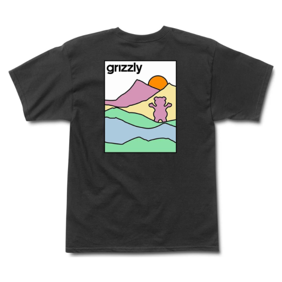 Футболка Grizzly Acid Hike GMA2401P06blk (black)