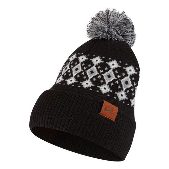 Шапка Nike SB Utility Pom Beanie CK1776-010 (black)