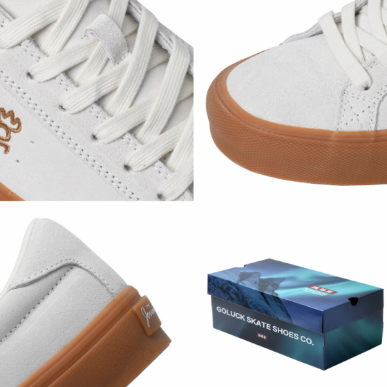 Кеды Goluck Bigdipper JLK20001W (beige-raw rubber)