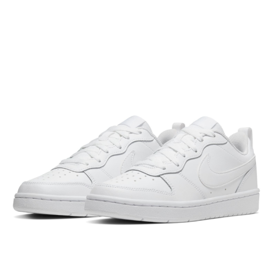 Кроссовки Nike Court Borough Low 2 GS BQ5448-100 (white-white)