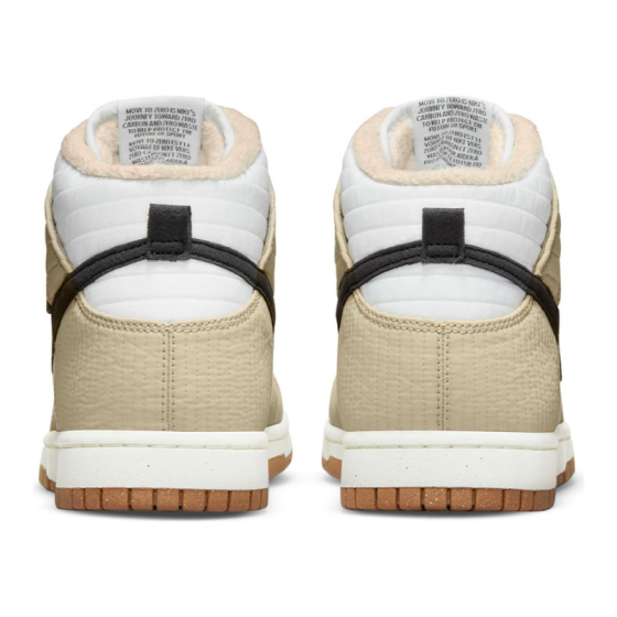 Кроссовки Nike Dunk High Retro Next Nature DD3362-200 (rattan black-summit white-sail)