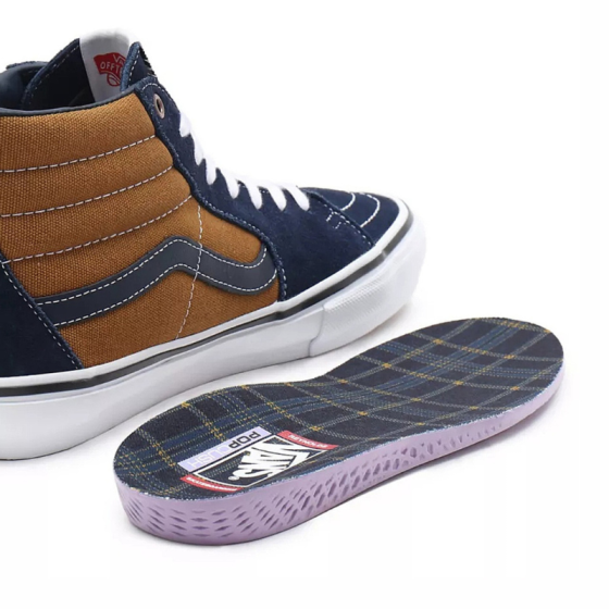 Кеды Vans Skate Sk8-Hi Reynolds VA5FCC9CV (navy-golden brown)
