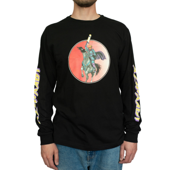 Лонгслив Асфальт Скейтотырь Аниме asp21-skatanime-blk (черный)