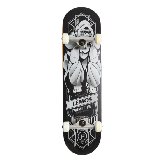 Скейтборд В Сборе Primitive Lemos Gorilla Complete PS21W0055-SLV (black)