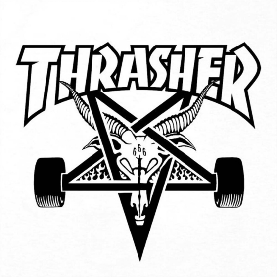 Футболка Thrasher Skate Goat 311021 (white)