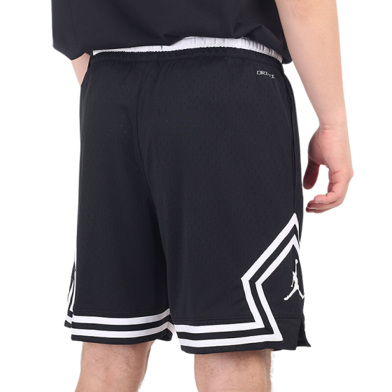 Шорты Jordan Sport Dri-Fit Diamond Shorts DH9076-010 (black-white)