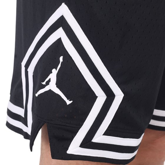 Шорты Jordan Sport Dri-Fit Diamond Shorts DH9076-010 (black-white)