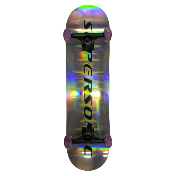 Скейтборд В Сборе Supersonic Logo sprsnc23-silver (silver)