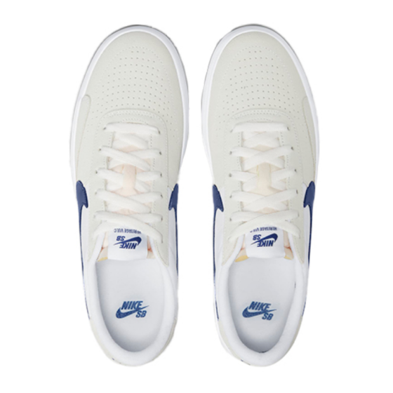 Кеды Nike SB Heritage Vulc CD5010-105 (white-deep royal blue)