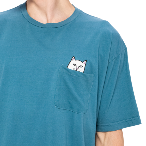 Футболка Ripndip Lord Nermal Peace Pocket Tee RND10105 (slate)
