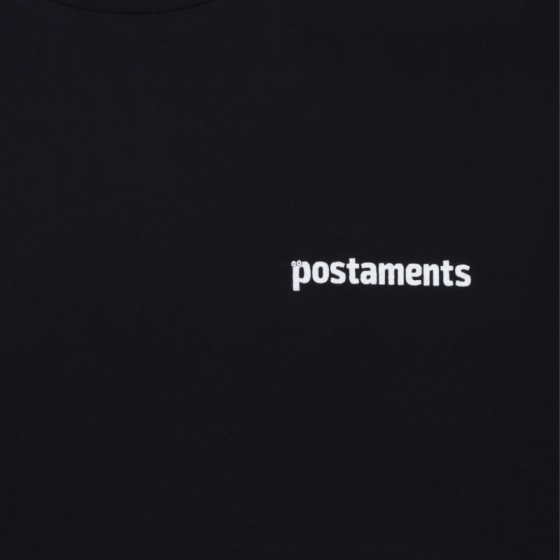 Футболка Postaments P Logo post-plogoblk-24 (black)