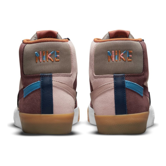 Кеды Nike SB Zoom Blazer Mid Premium DA8854-600 (dark wine-black)