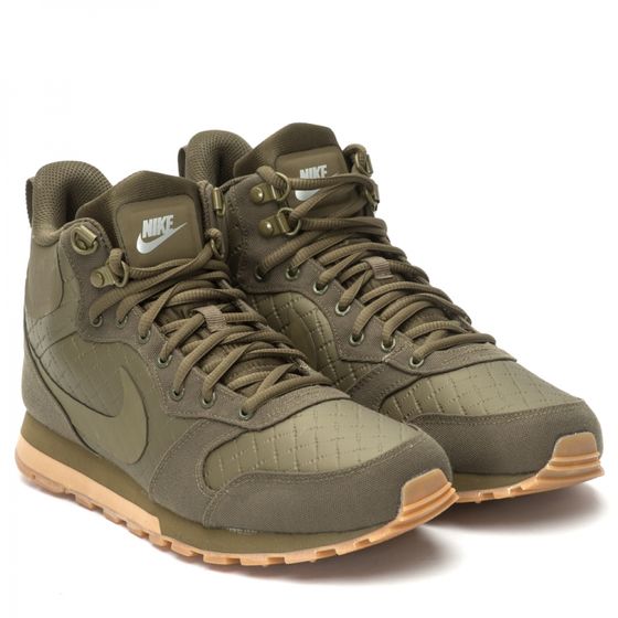 Кроссовки Nike Md Runner 2 Mid Premium 844864-300 (olive canvas)