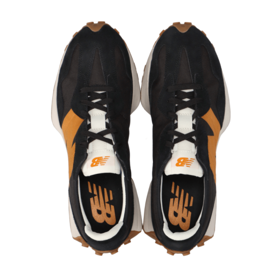 Кроссовки New Balance 327 MS327HN1 (black with madras orange)