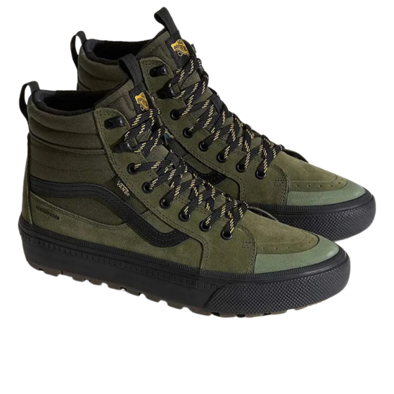 Зимние Кеды Vans MTE Sk8-Hi Waterproof Insulated VN000DAQ2031 (green-black)
