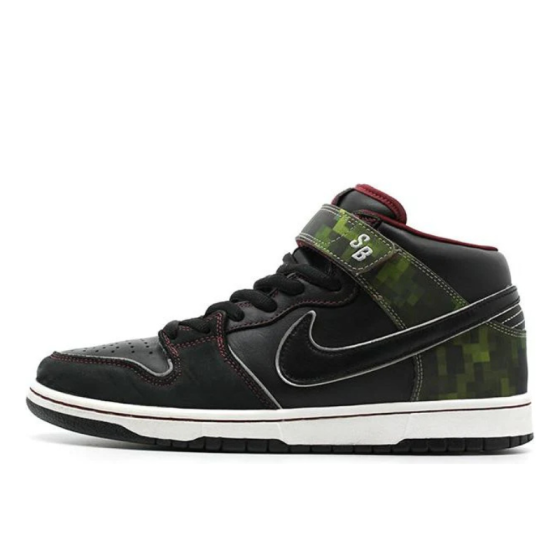 Кеды Nike SB Dunk Mid Elite "Nitraid" 350677-002 (black-black)