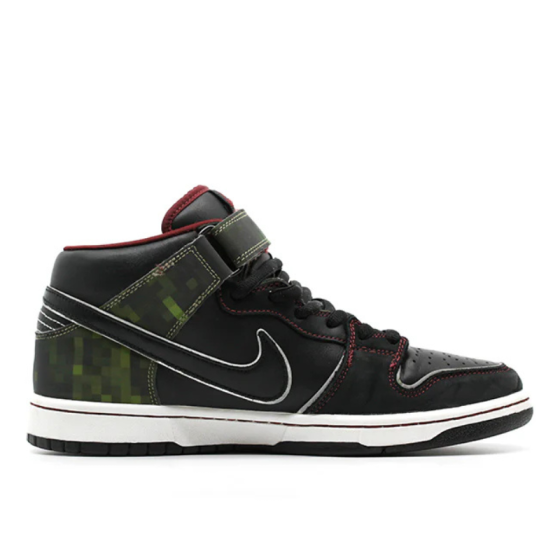 Кеды Nike SB Dunk Mid Elite "Nitraid" 350677-002 (black-black)