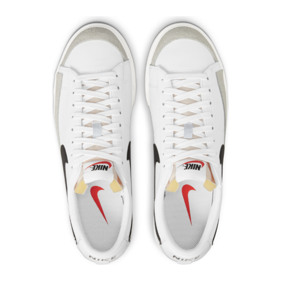 Кроссовки Женские Nike Blazer Low Platform DJ0292-101 (white-black)