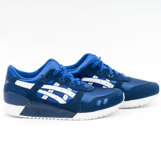 Кроссовки детские Asics Gel-Lyte III Gs C5A4N-4501 (asics blue-white)