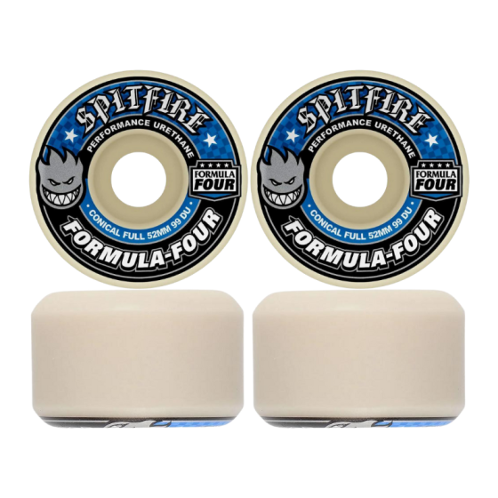 Колеса Spitfire F4 Conical Full 99D 2111001252 (white-blue)