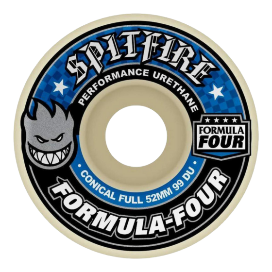 Колеса Spitfire F4 Conical Full 99D 2111001252 (white-blue)