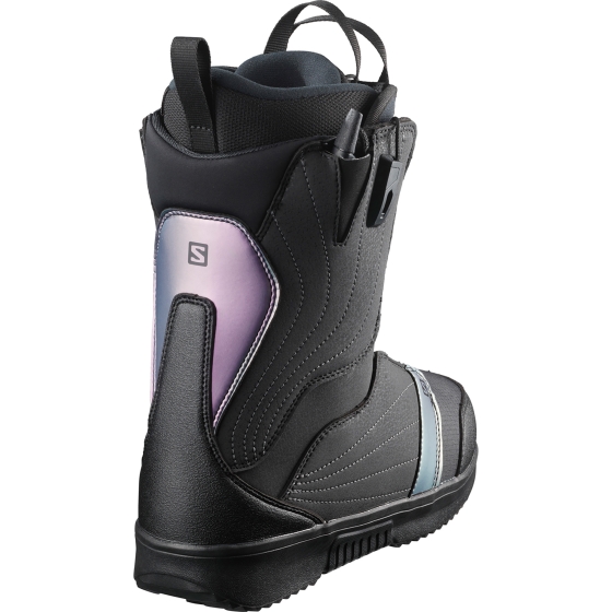 Ботинки Женские Salomon Pearl L41415100 (black-black-royal lila)