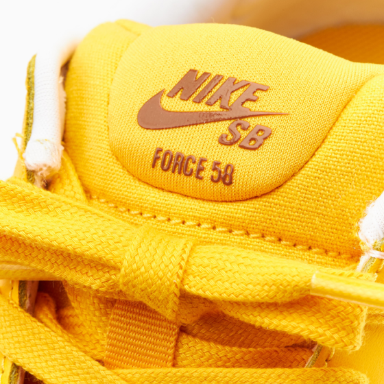 Кеды Nike SB Force 58 Premium "Laser Orange" dh7505-700 (university black-white)