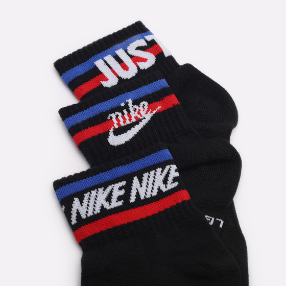 Носки Nike Everyday Essential Ankle Socks 3 Pairs DX5080-010 (black)