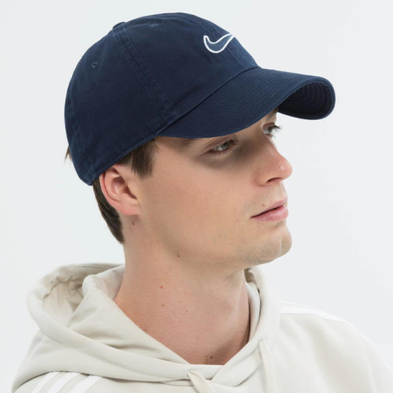 Бейсболка Nike Nsw Heritage 86 Cap Essential Swoosh 943091-451 (blue)