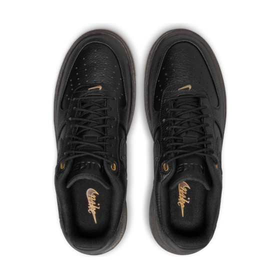 Кроссовки Nike Air Force 1 Luxe DB4109-001 (black-bucktan gum-yellow)