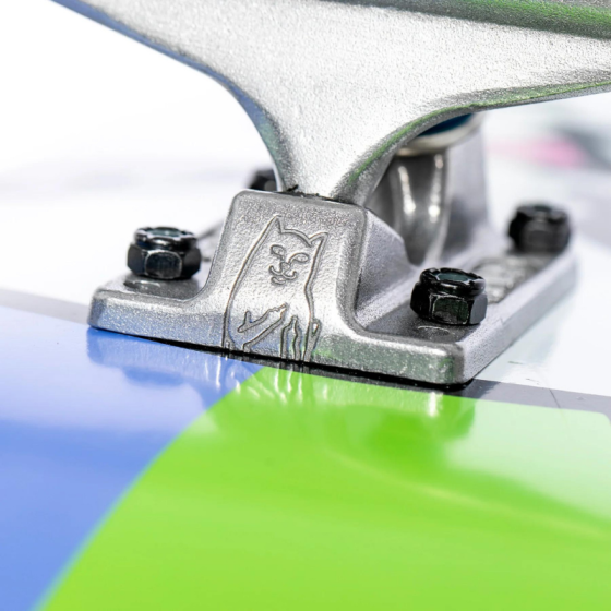 Скейтборд В Сборе Ripndip Lord Nermal Complete Skateboard RND8151 (green-blue)