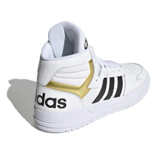 Кроссовки Adidas Neo Entrap Mid FY4284 (cloud white-core black-gold metallic)