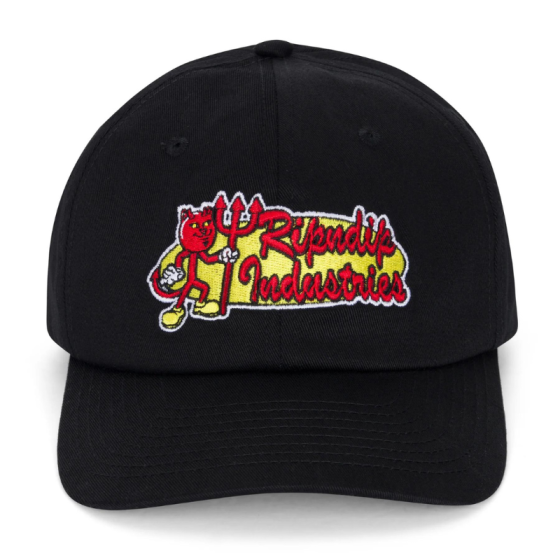 Кепка Ripndip Ripndip Industries 6 Panel Strapback RNDWORLD13 (black)