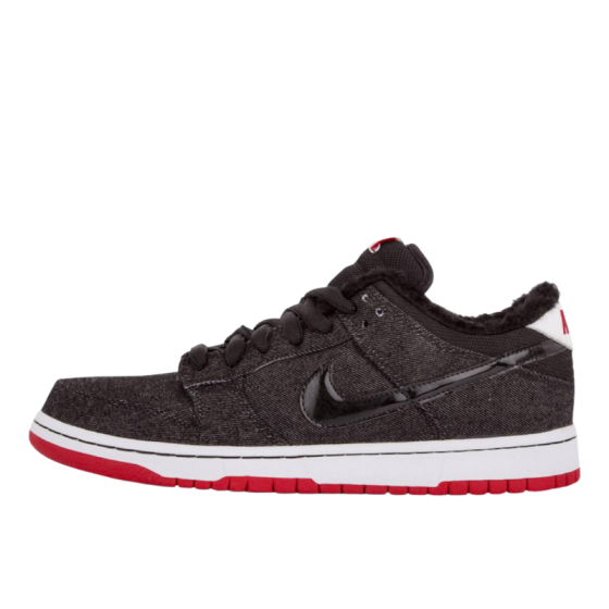 Кеды Nike SB Dunk Low Premium "Lary Perkins" 313170-009 (black-black-varsity red)