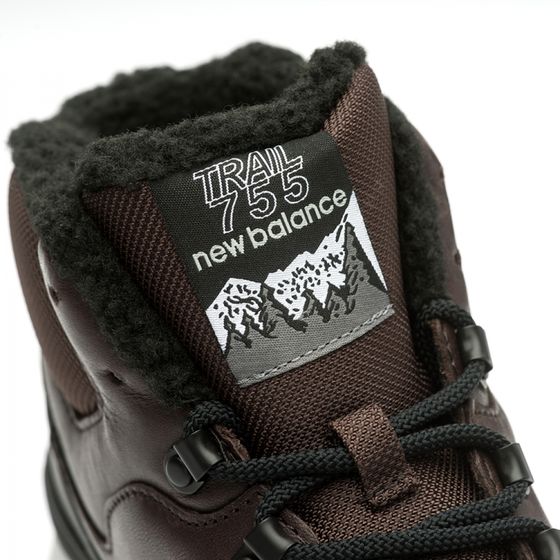 Ботинки зимние New Balance 755 HL755MLC-D (brown-black-white)