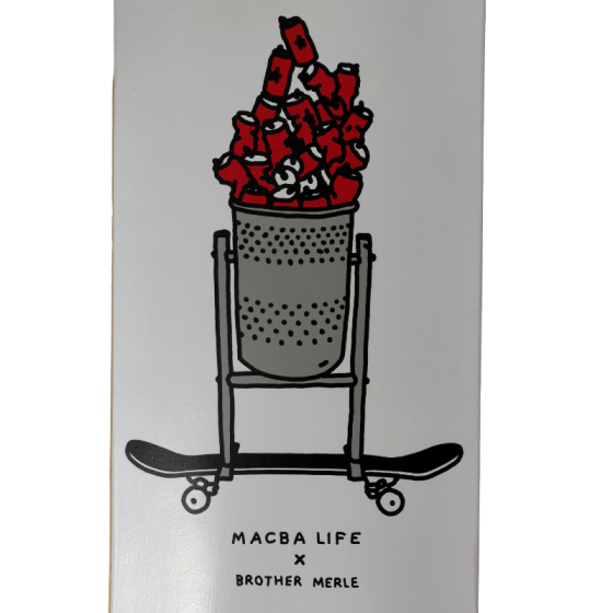 Дека Macbalife Brother Merle Thrash MBL-010020 (white)