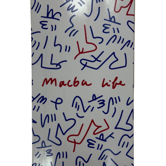 Дека Macbalife Lucas Beaufourt Pattern MBL-010015 (white)