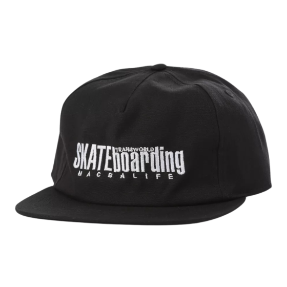 Кепка Macbalife Unstructured MBL-220042 (black)