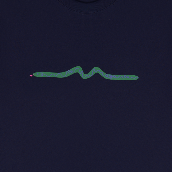 Футболка Magamaev Snek maga24-snektee-blu (blue)