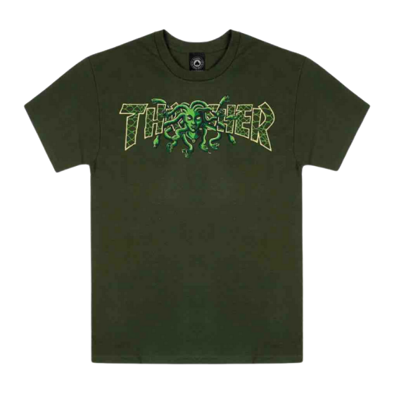Футболка Thrasher Medusa 311606 (green)