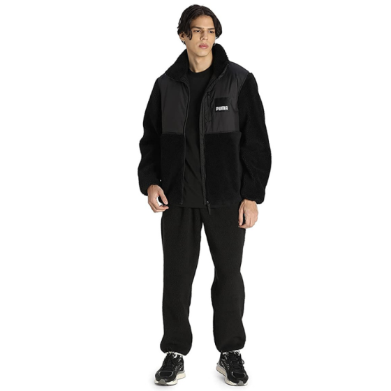 Куртка Puma Sherpa Hybrid Jacket 846325-01 (black)
