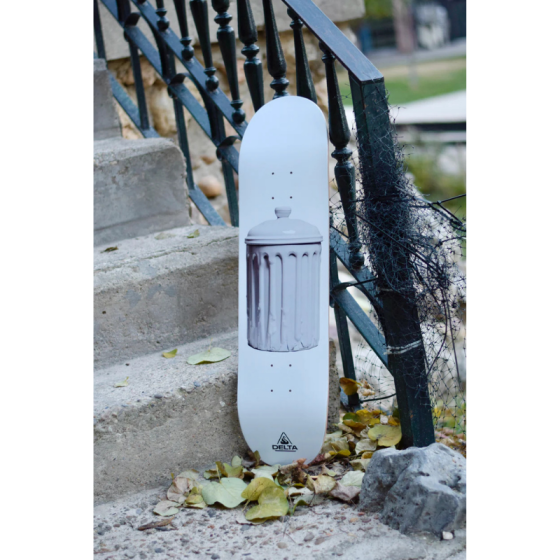 Дека Delta Fragile Streets Thrash Can 24SUDR020106 (white)