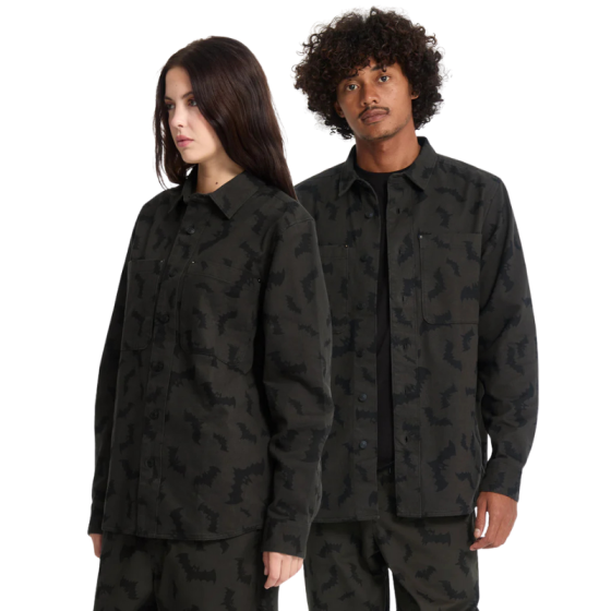 Рубашка Volcom Fa JJ Villard LS A0532504- (rinsed black)