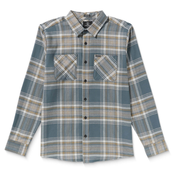 Рубашка Volcom Netastone Flannel LS A0532510DST- (dark slate)