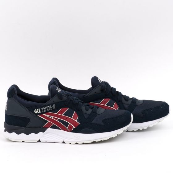 Кроссовки Asics Gel-Lyte V HN6A4-5026 (india ink-burgundy)